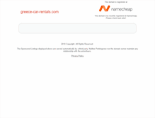 Tablet Screenshot of greece-car-rentals.com